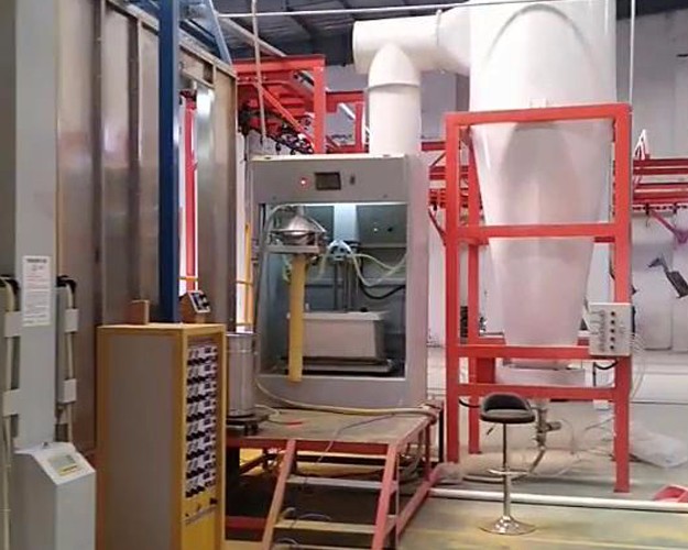 太倉自動手動噴漆箱視頻展示